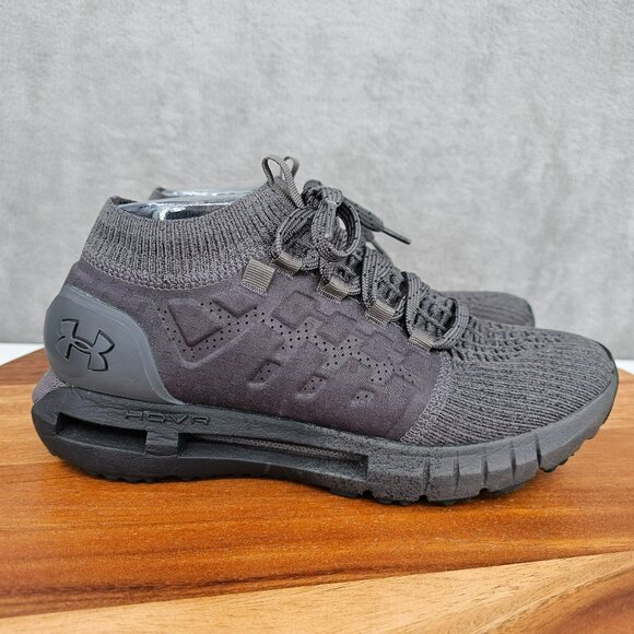 Under Armour HOVR Phantom Shoes 8.5 Charcoal Grey Non Connected Running Training - Picture 6 of 12